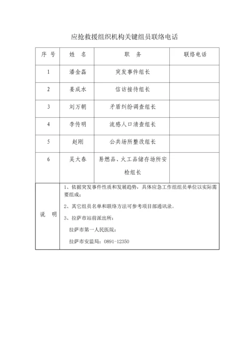 十九大期间维稳工作应急专题预案.docx