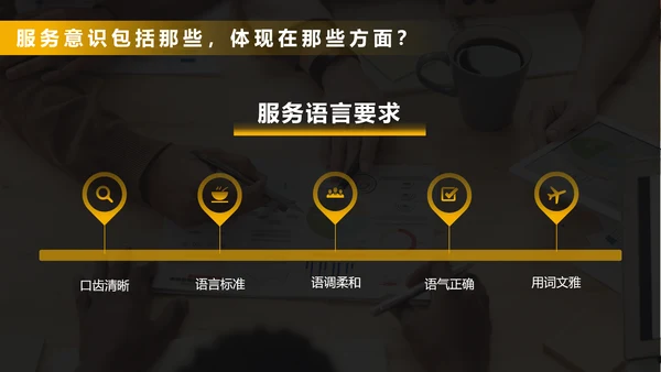 小区物业服务意识沟通培训PPT模版