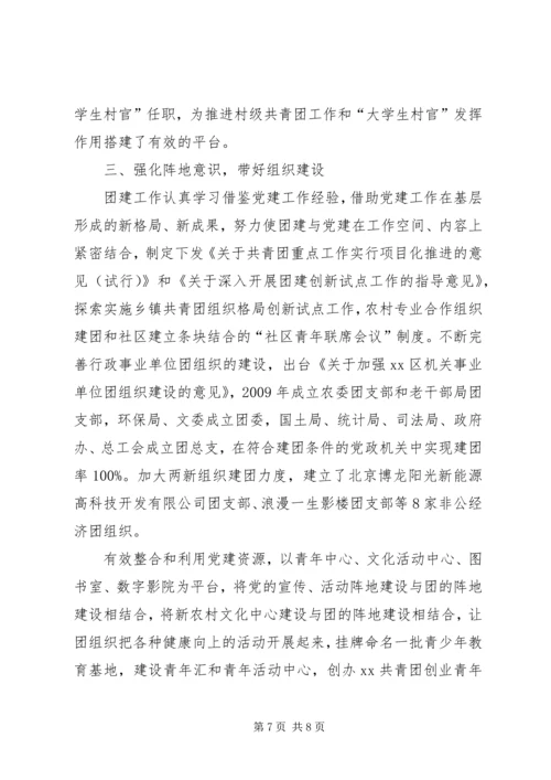 对党建带团建工作的几点思考 (3).docx