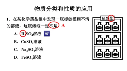 第十一单元+盐化肥拓展课物质的分类与性质课件-2023—2024学年九年级化学人教版下册