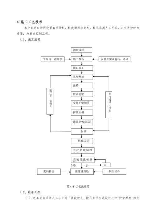 全面出口1抗滑桩专项施工方案.docx