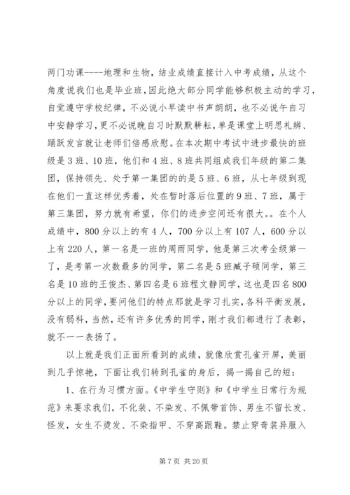 初中年级会议上的讲话稿.docx