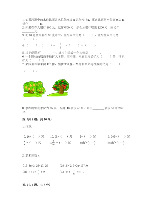 贵州省贵阳市小升初数学试卷及参考答案（研优卷）.docx