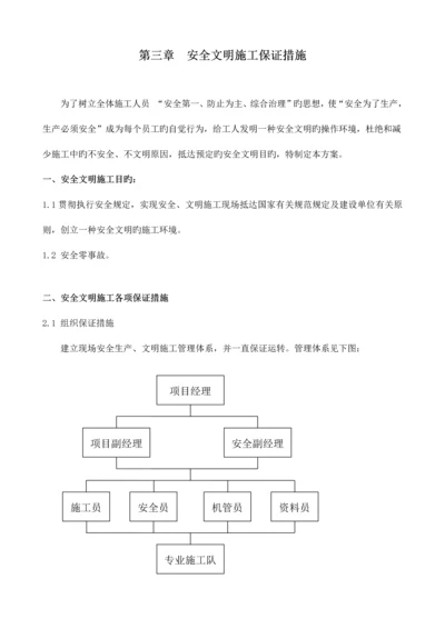 安全文明施工保证措施.docx