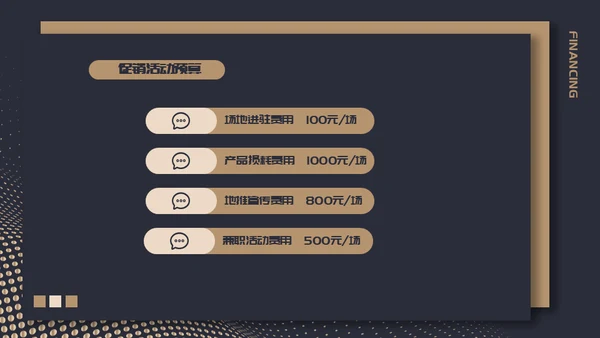 高端质感大气项目融资计划通用PPT模板