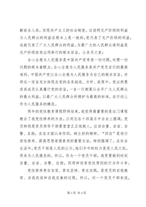 党性修养学习提高.docx