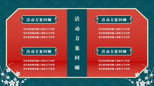 业绩营销活动复盘总结通用PPT模板