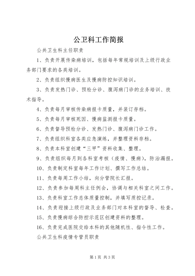 公卫科工作简报 (2).docx