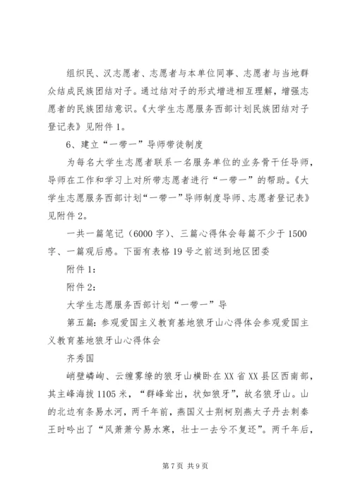 爱国主义基地参观培训心得.docx