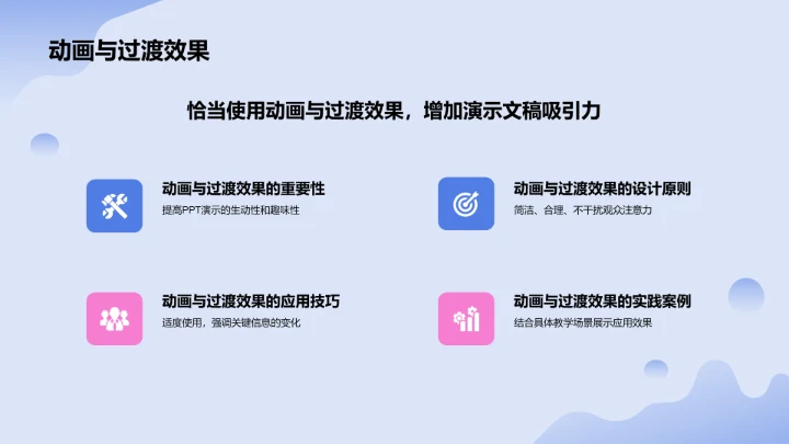 蓝色3D风教学各学科PPTPPT模板