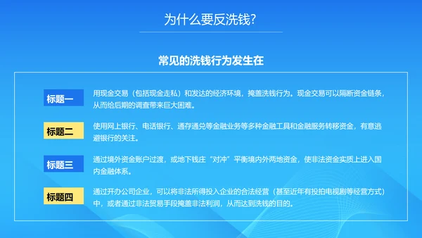 金融知识培训PPT课件