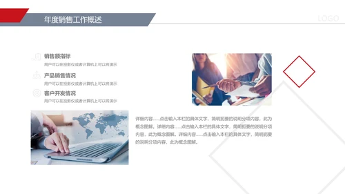 2019销售部年终工作总结计划述职PPT