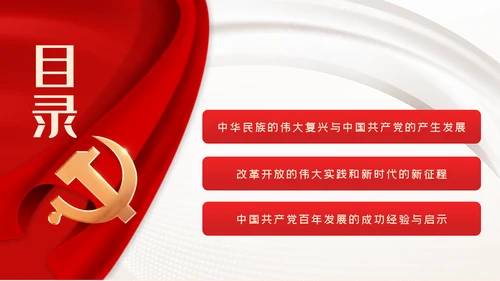 建党100周年中国共产党奋斗历程与启示党史