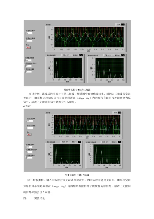 2023年采样定理实验报告.docx