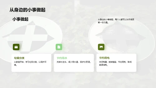 绿色行动，我们的责任