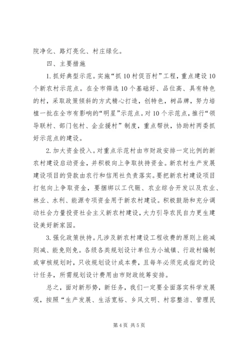 充分发挥职能部门作用，积极参与新农村建设.docx