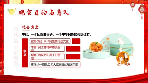 中秋节国庆节联欢晚会中秋国庆双节PPT课件