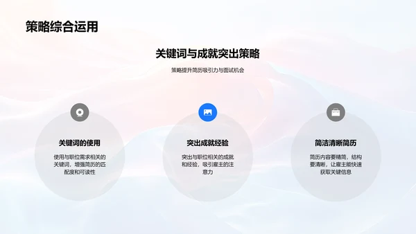 简历优化实战PPT模板