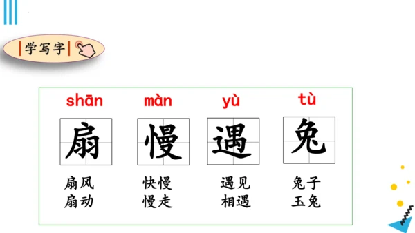 统编版语文二年级下册第七单元复习（课件）