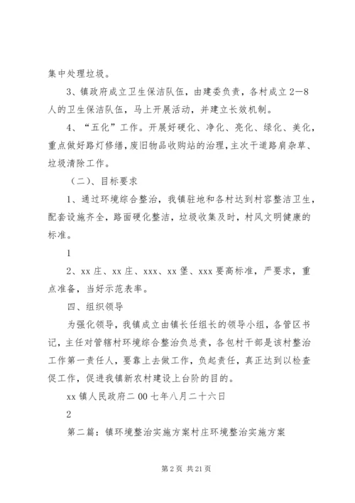 镇环境整治实施方案.docx