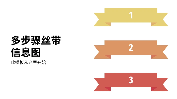 多步骤多功能通用PPT图表模板