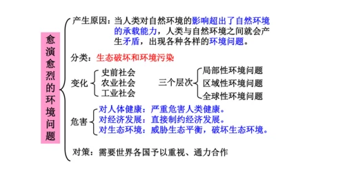 人文地理下册6.3.1愈演愈烈的环境问题 课件