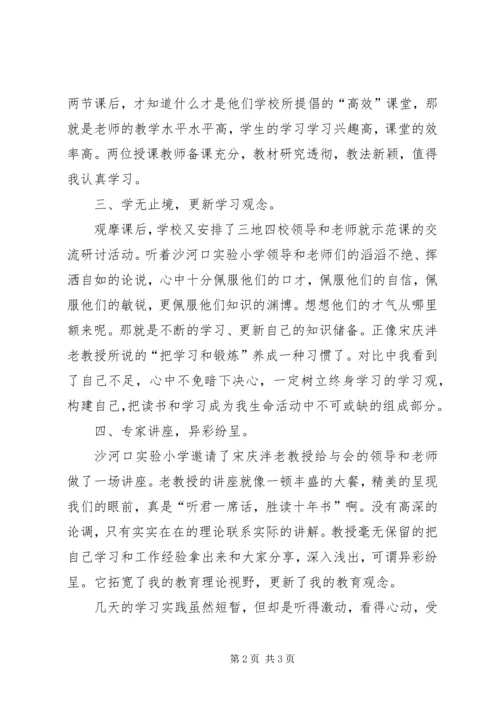 小学参观学习心得.docx