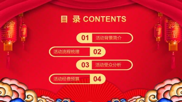 闹元宵联欢晚会活动策划通用PPT模板