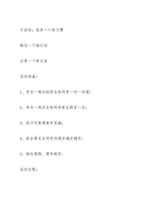 有关高三冲刺高考的主题班会.docx