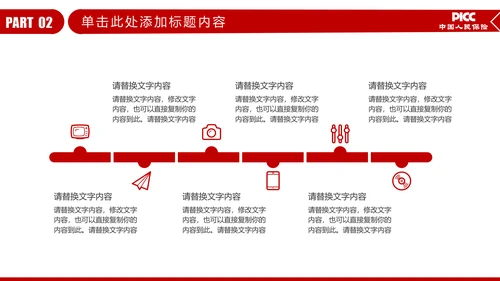 PICC中国人民保险公司年年终总结PPT