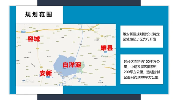 雄安新区城市建设规划汇报总结PPT模板