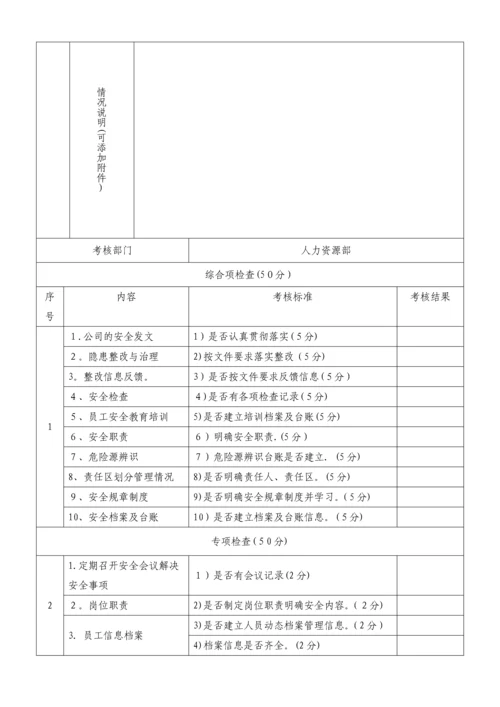 安全绩效考核办法(暂行).docx