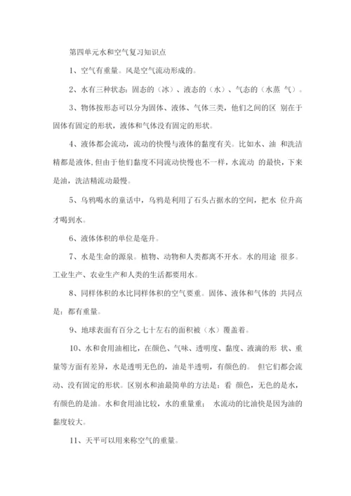 教科版三年级科学知识点.docx