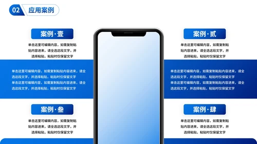 实景商务高级商业模式画布商业计划PPT模板