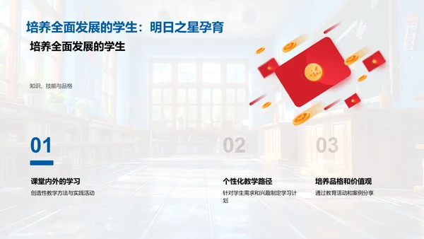 三年级教学提升PPT模板