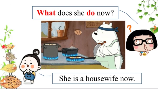 Module1Unit 1 She was a driver before. 询问职业课件 (共35