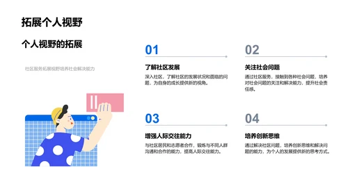 社区服务成果