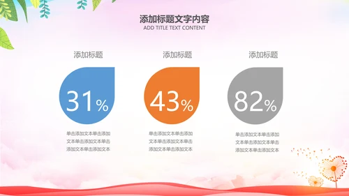 简约社区医疗保险保障工作总结ppt模板