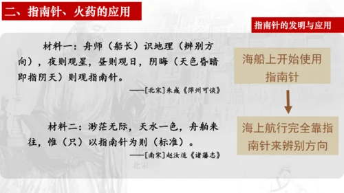 第13课 宋元时期的科技与中外交通  课件（共27张PPT  内嵌视频）