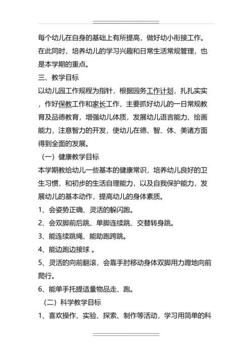 大班第二学期教学计划.docx