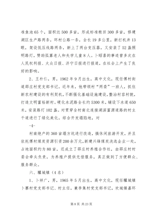 优秀村干部先进事迹 (2).docx