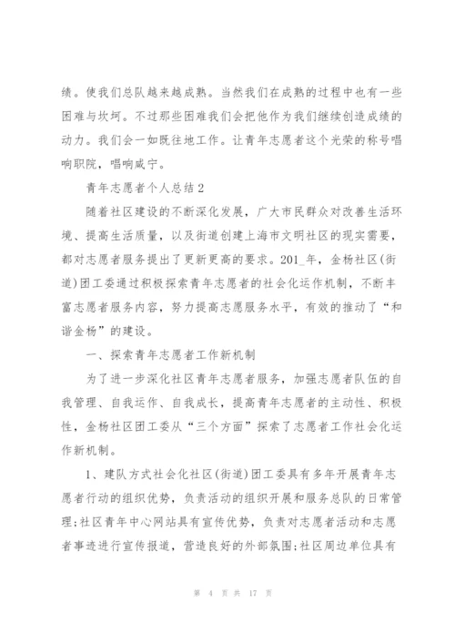 青年志愿者个人总结5篇.docx