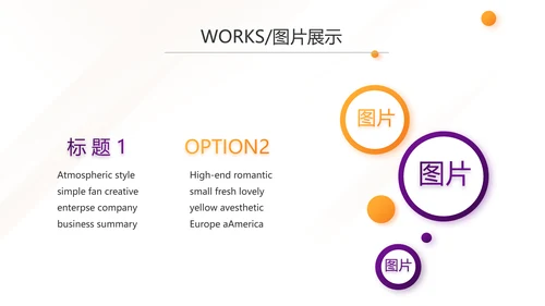 紫色简约大气公司产品介绍宣传PPT
