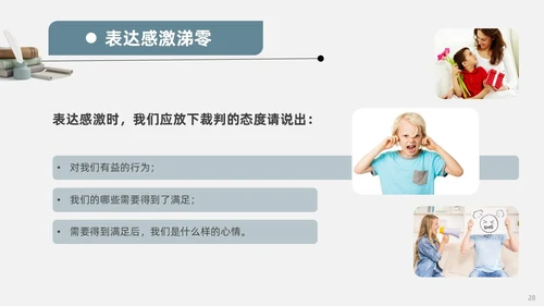 蓝色复古3d非暴力沟通读书分享PPT模板