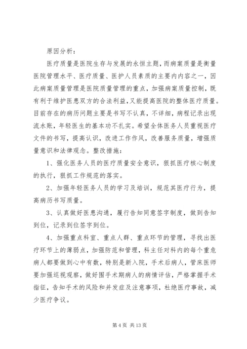 XX年2季度医疗质量管理委员会会议记录.docx