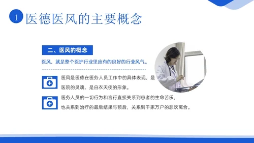 医德医风医生职业准则医生行业自律培训PPT课件