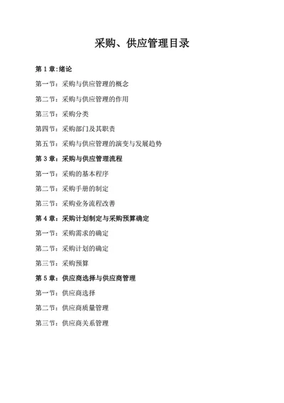 目录模板