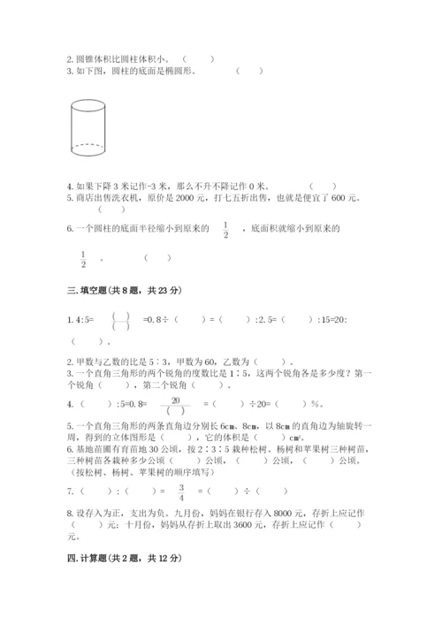 葫芦岛市小升初数学测试卷1套.docx