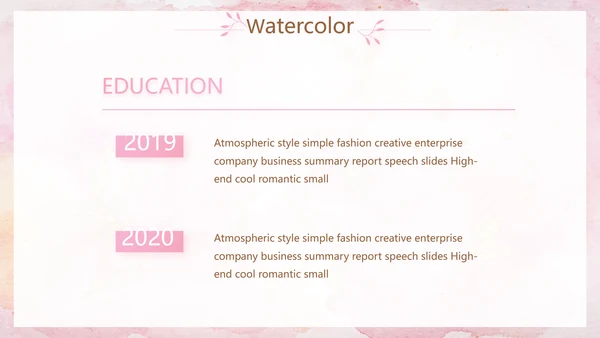 粉色高端公司品牌策划方案工作总结动态PPT