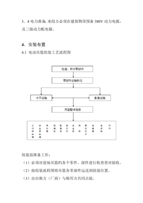 吊篮搭设方案.docx